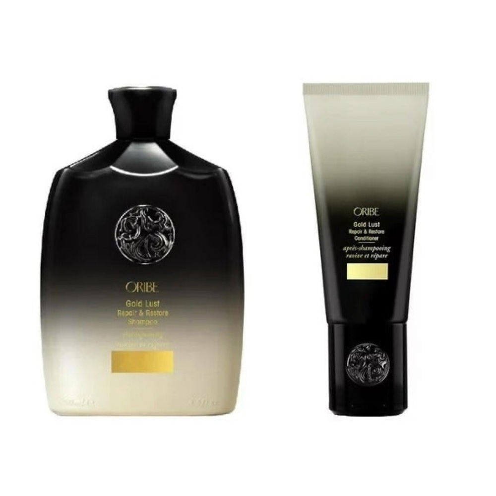 Oribe Gold Lust Shampoo & Conditioner Duo - Black, Cream, Gold